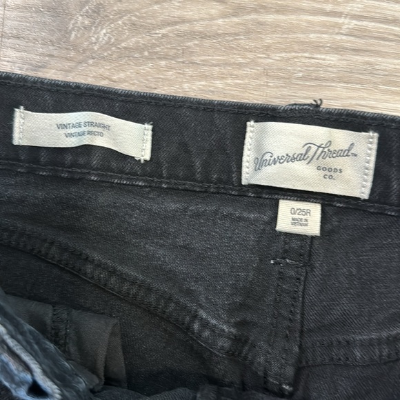 Universal Thread Goods Co. Vintage Straight Leg Jeans “Vintage Recto” - Picture 2 of 3